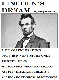 Lincoln's Dream Dramatic Reading at TWT